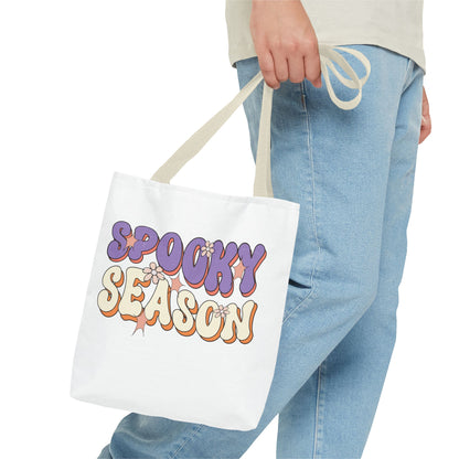 Spooky Season Tote Bag – Sac fourre-tout tendance pour l’automne et Halloween
