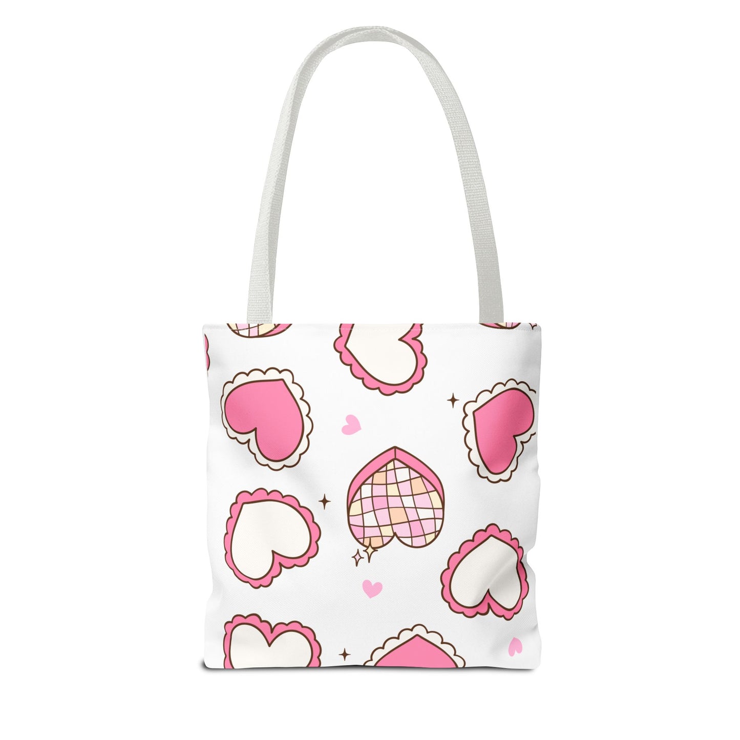 Heart Print Tote Bag – Collection Elegance Bags