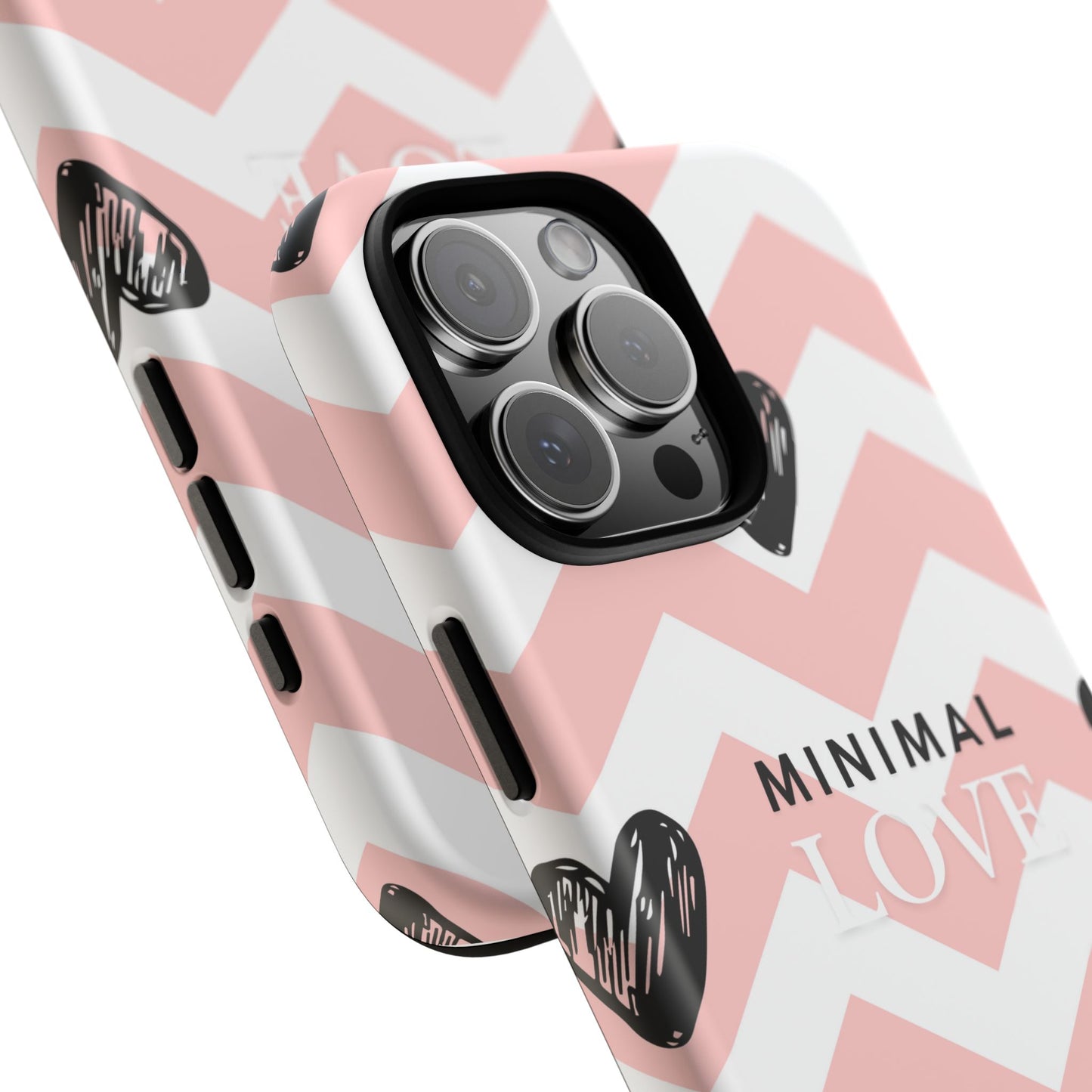 Pink Heart Phone Case – Collection Elegance Cover