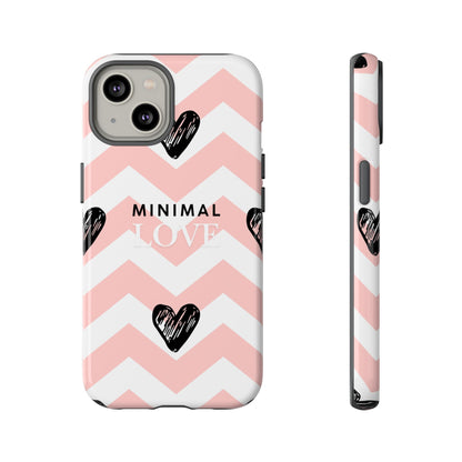 Pink Heart Phone Case – Collection Elegance Cover
