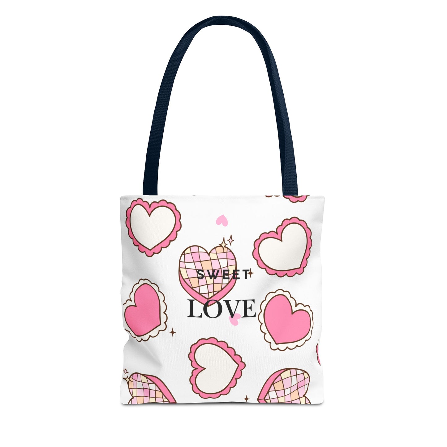 Heart Print Tote Bag – Collection Elegance Bags