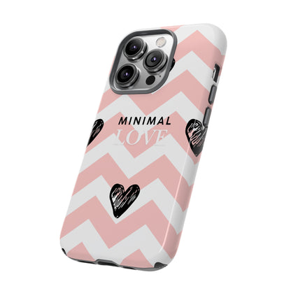 Pink Heart Phone Case – Collection Elegance Cover