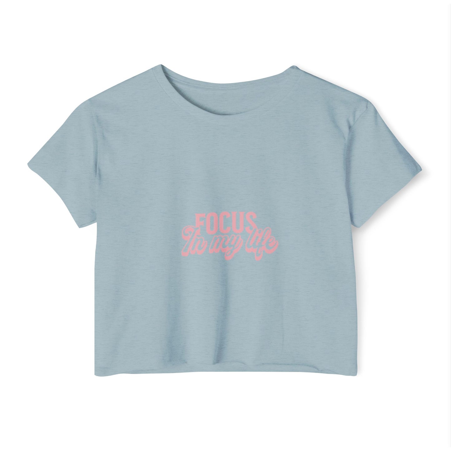 Festival CropFestival Crop Top – Focus In My Life | T-shirt Femme