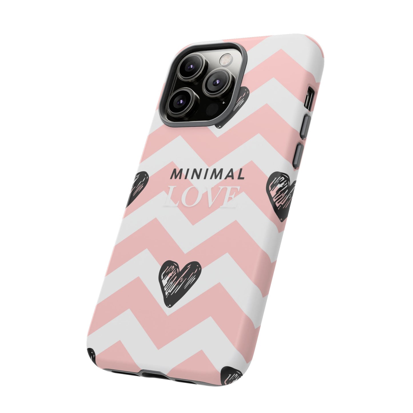 Pink Heart Phone Case – Collection Elegance Cover