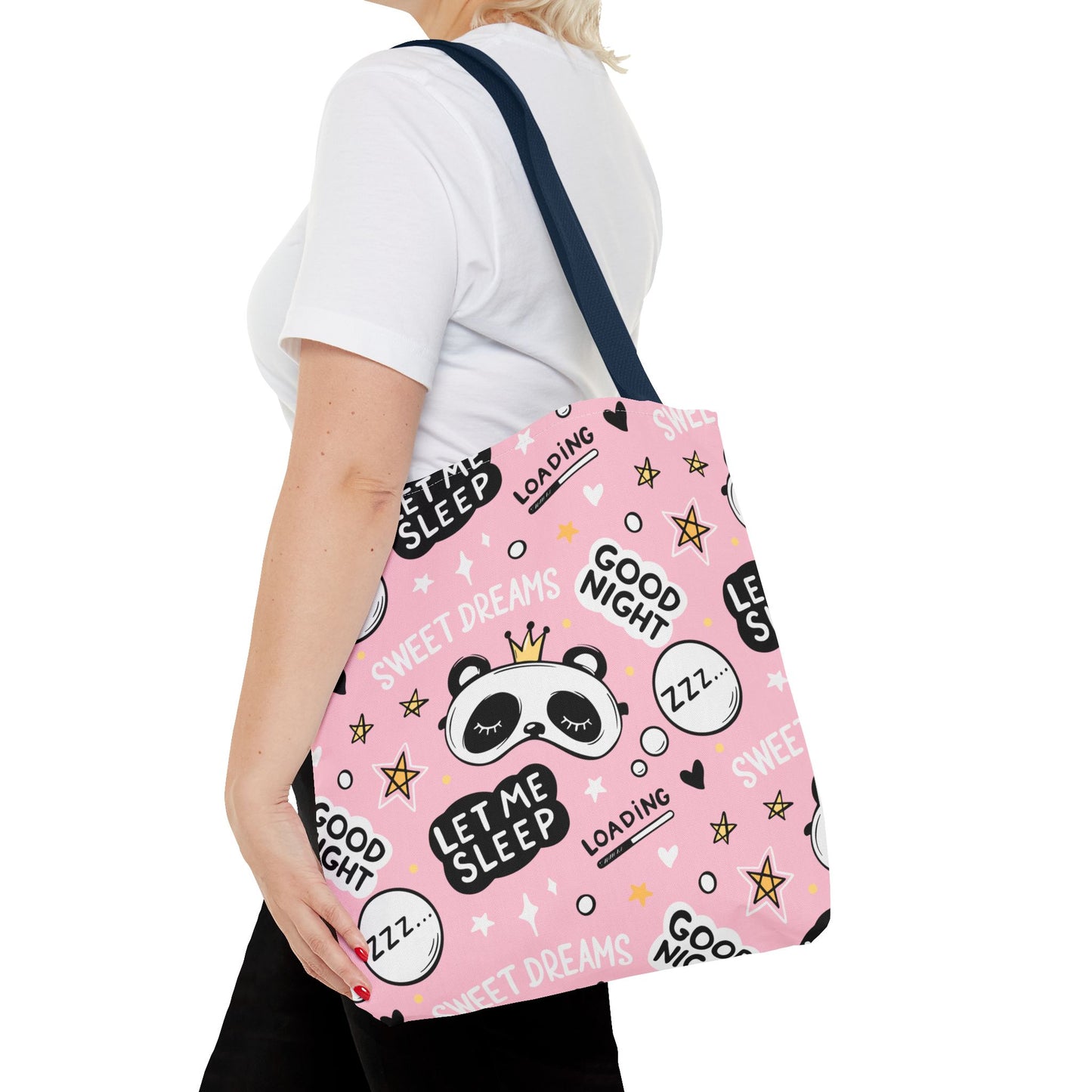 Sweet Dreams Panda Tote Bag – Collection Elegance Bags