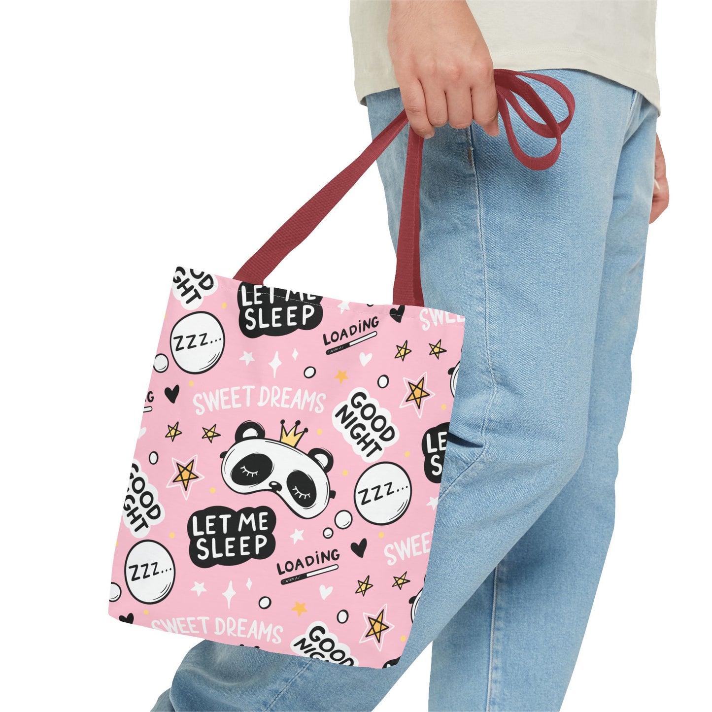 Sweet Dreams Panda Tote Bag – Collection Elegance Bags