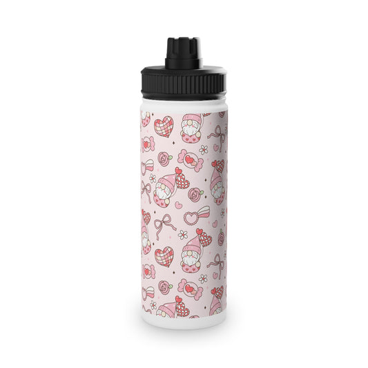 Cute Pastel Water Bottle, Adorable Hydration Solution for Sports and Daily Use, Gift for Girls, Eco-Friendly Drinkware