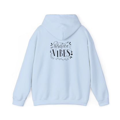 Positive Vibes Hoodie – Sweat à Capuche Unisexe Tendance & Confortable