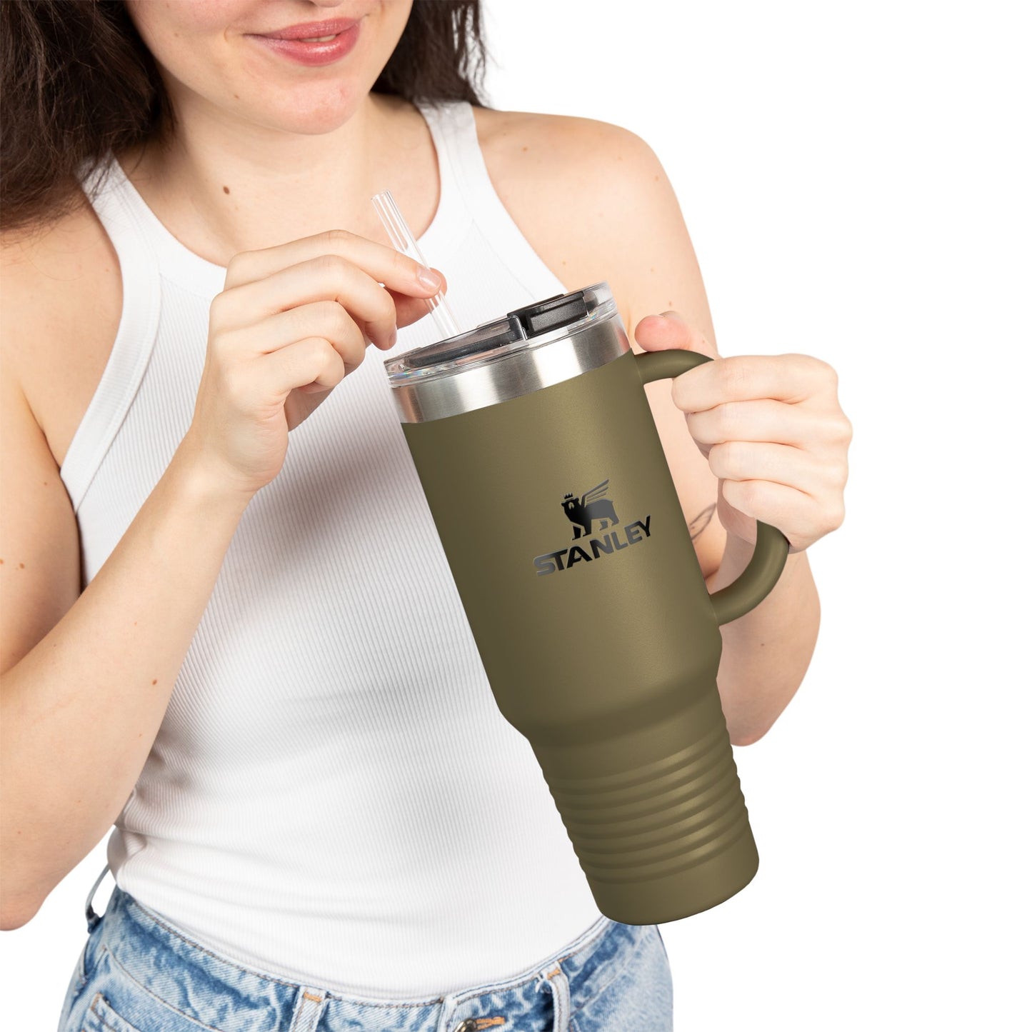 Insulated Travel Mug, 40oz - Perfect for Coffee Lovers, Eco-Friendly Drink Container, Great Gift for Adventurers, Road Trips