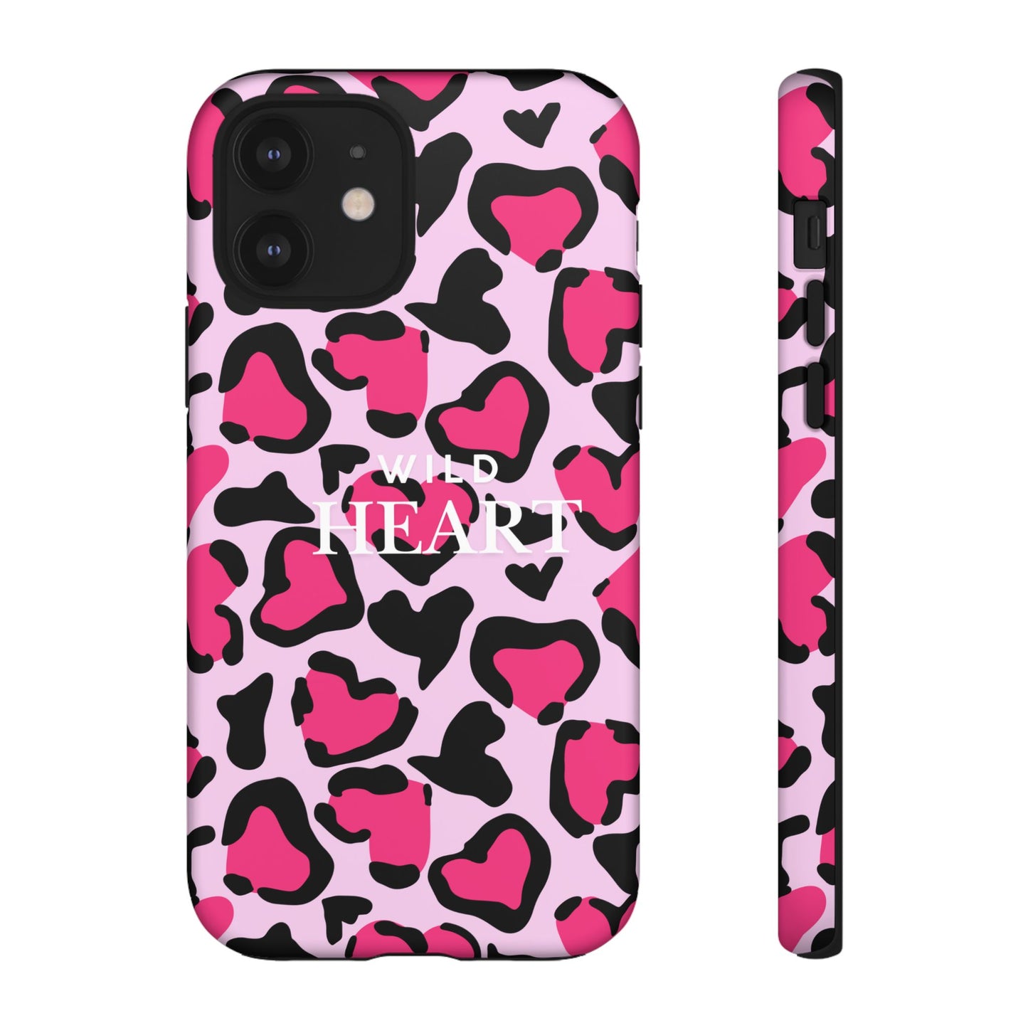 Heart Print Tough Phone Case – Collection Elegance Cover