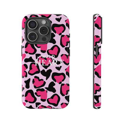 Heart Print Tough Phone Case – Collection Elegance Cover