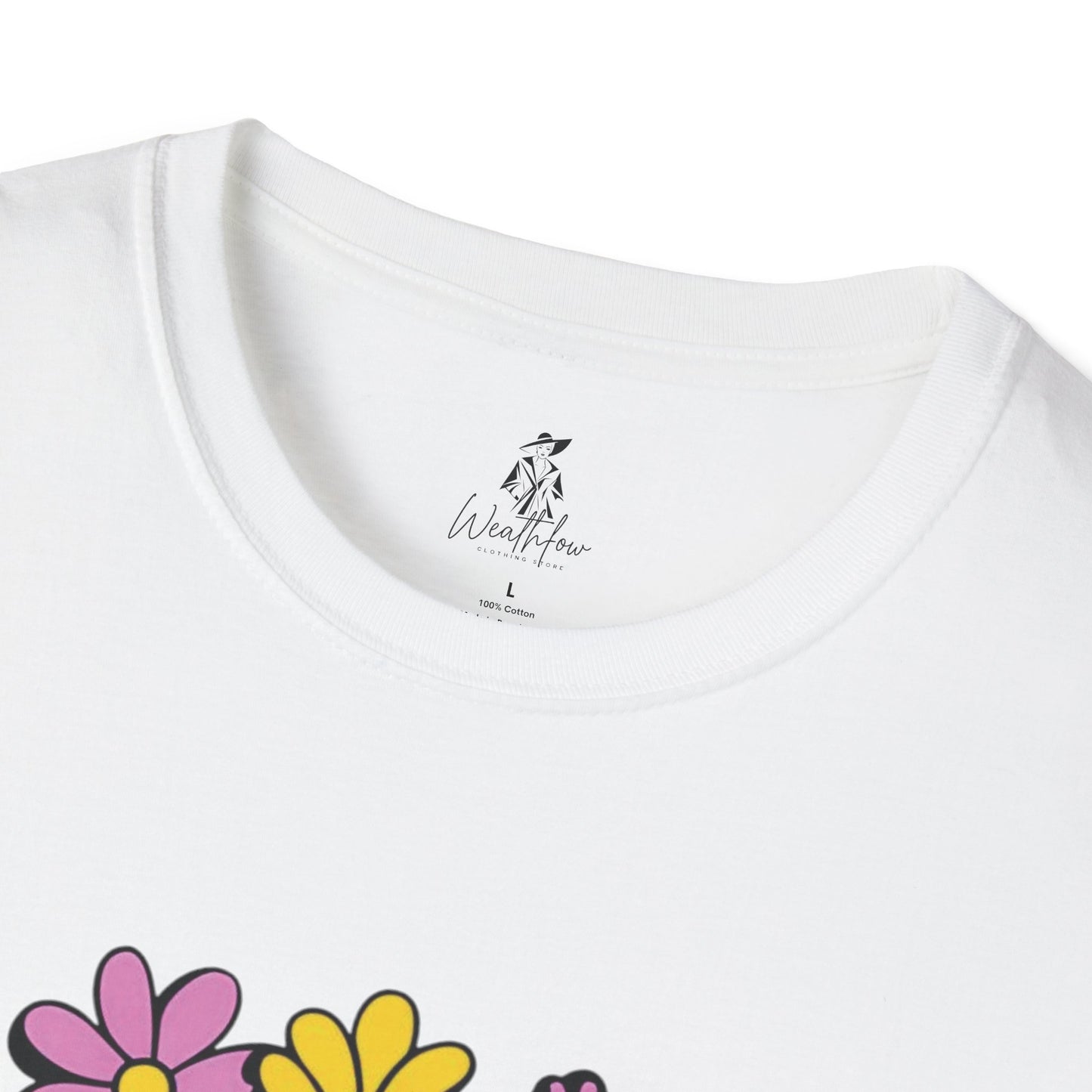 Floral T-Shirt – T-shirt Fleuri & Inspirant pour Femme