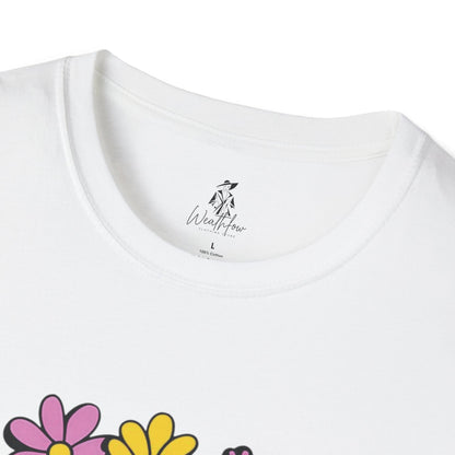 Floral T-Shirt – T-shirt Fleuri & Inspirant pour Femme