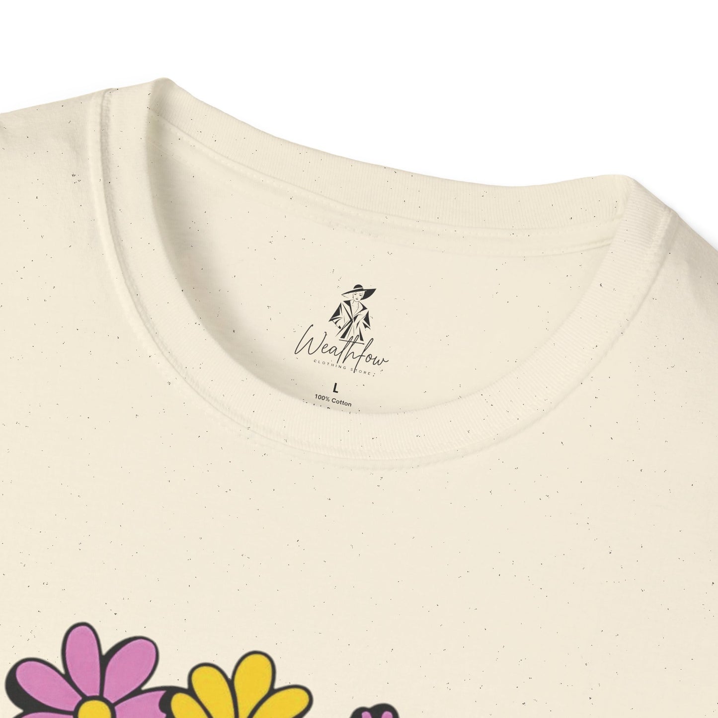 Floral T-Shirt – T-shirt Fleuri & Inspirant pour Femme