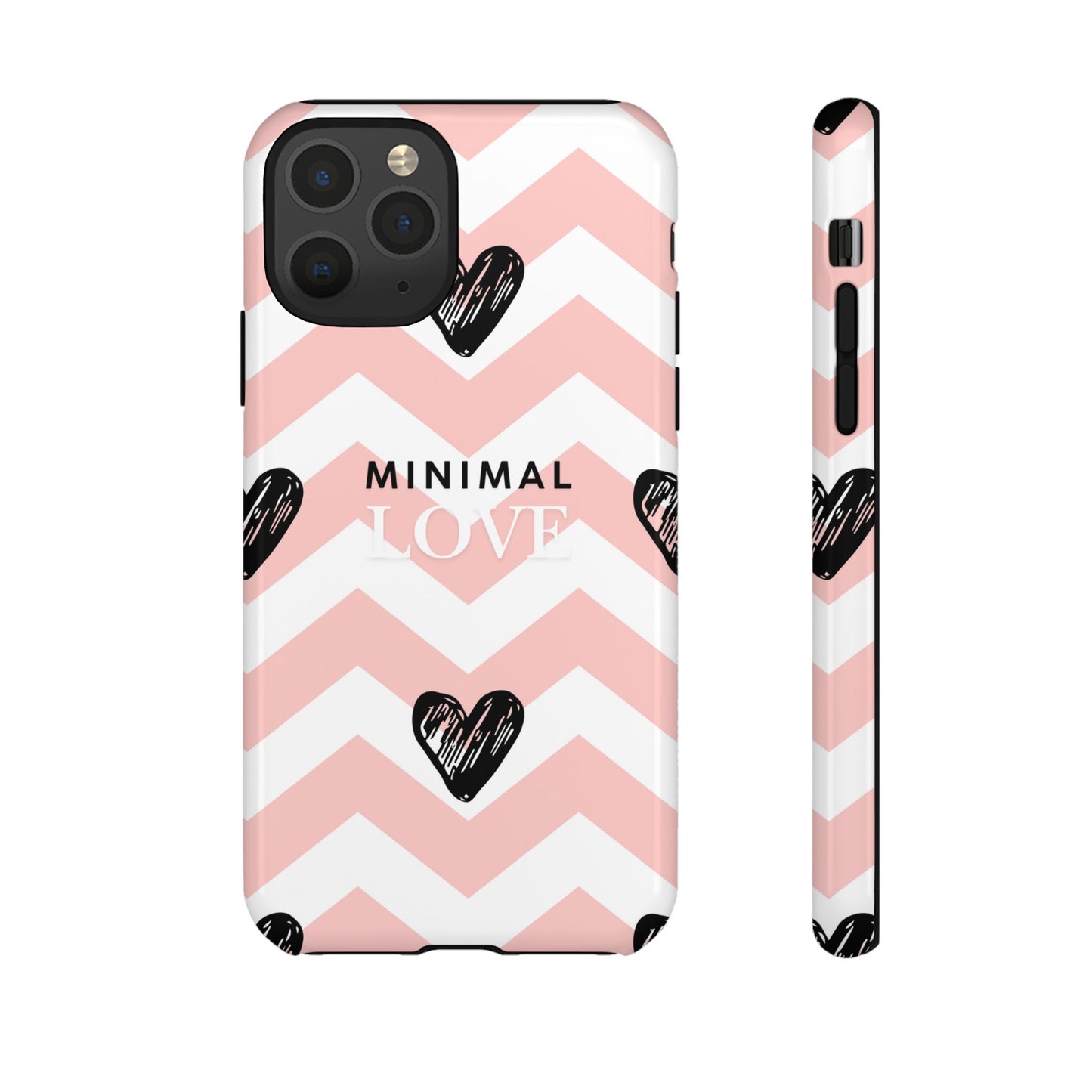 Pink Heart Phone Case – Collection Elegance Cover