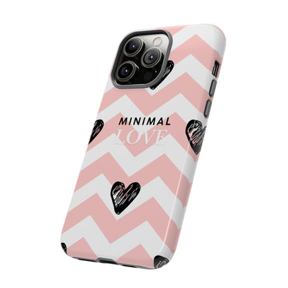 Pink Heart Phone Case – Collection Elegance Cover