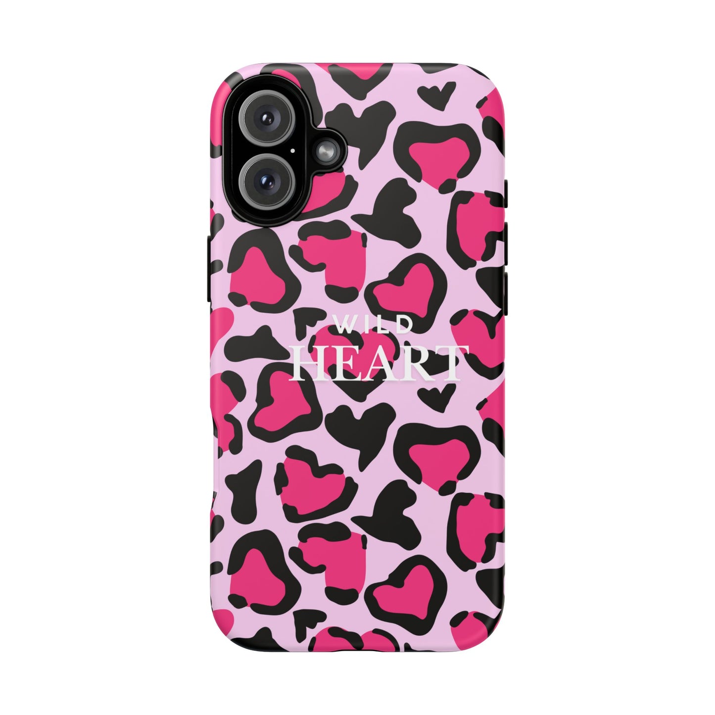 Heart Print Tough Phone Case – Collection Elegance Cover