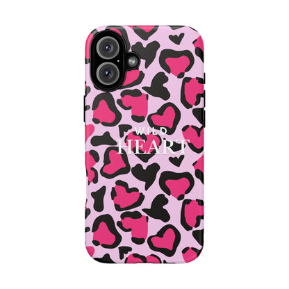 Heart Print Tough Phone Case – Collection Elegance Cover