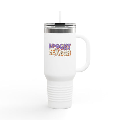 Spooky Season Insulated Travel Mug – 40oz de pur style et de confort !