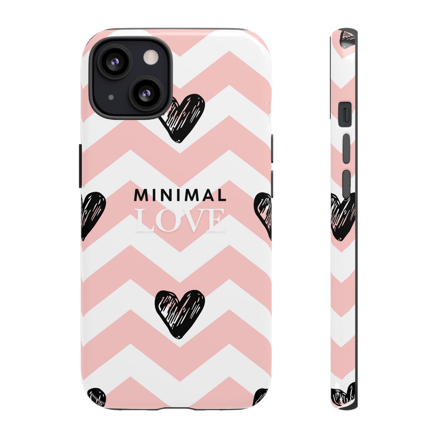 Pink Heart Phone Case – Collection Elegance Cover