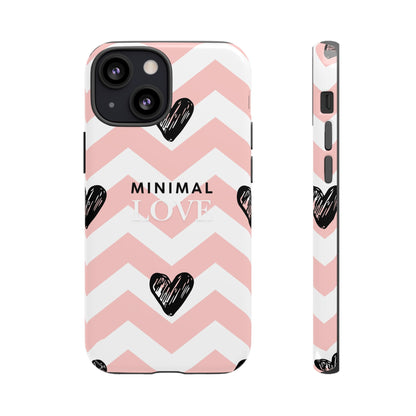 Pink Heart Phone Case – Collection Elegance Cover