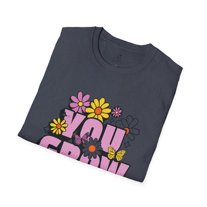 Floral T-Shirt – T-shirt Fleuri & Inspirant pour Femme