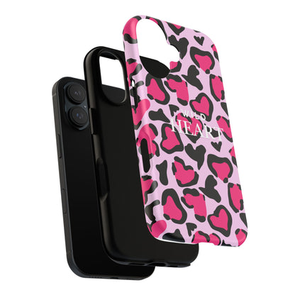 Heart Print Tough Phone Case – Collection Elegance Cover