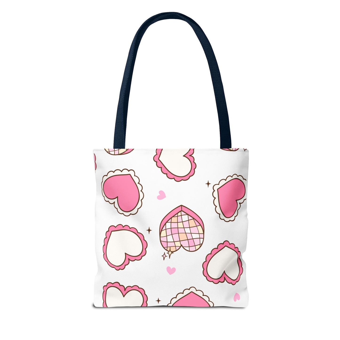 Heart Print Tote Bag – Collection Elegance Bags