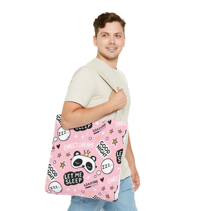 Sweet Dreams Panda Tote Bag – Collection Elegance Bags