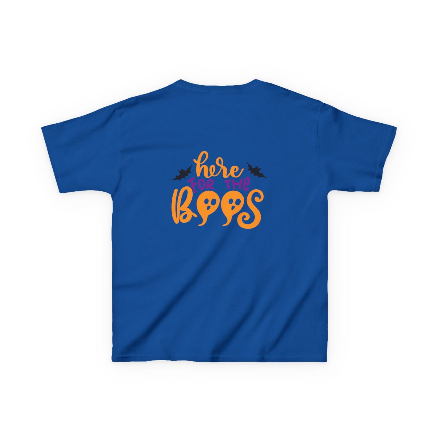 Halloween Kids Tee – "Here for the Boos" | Collection Elegance Wear Kids