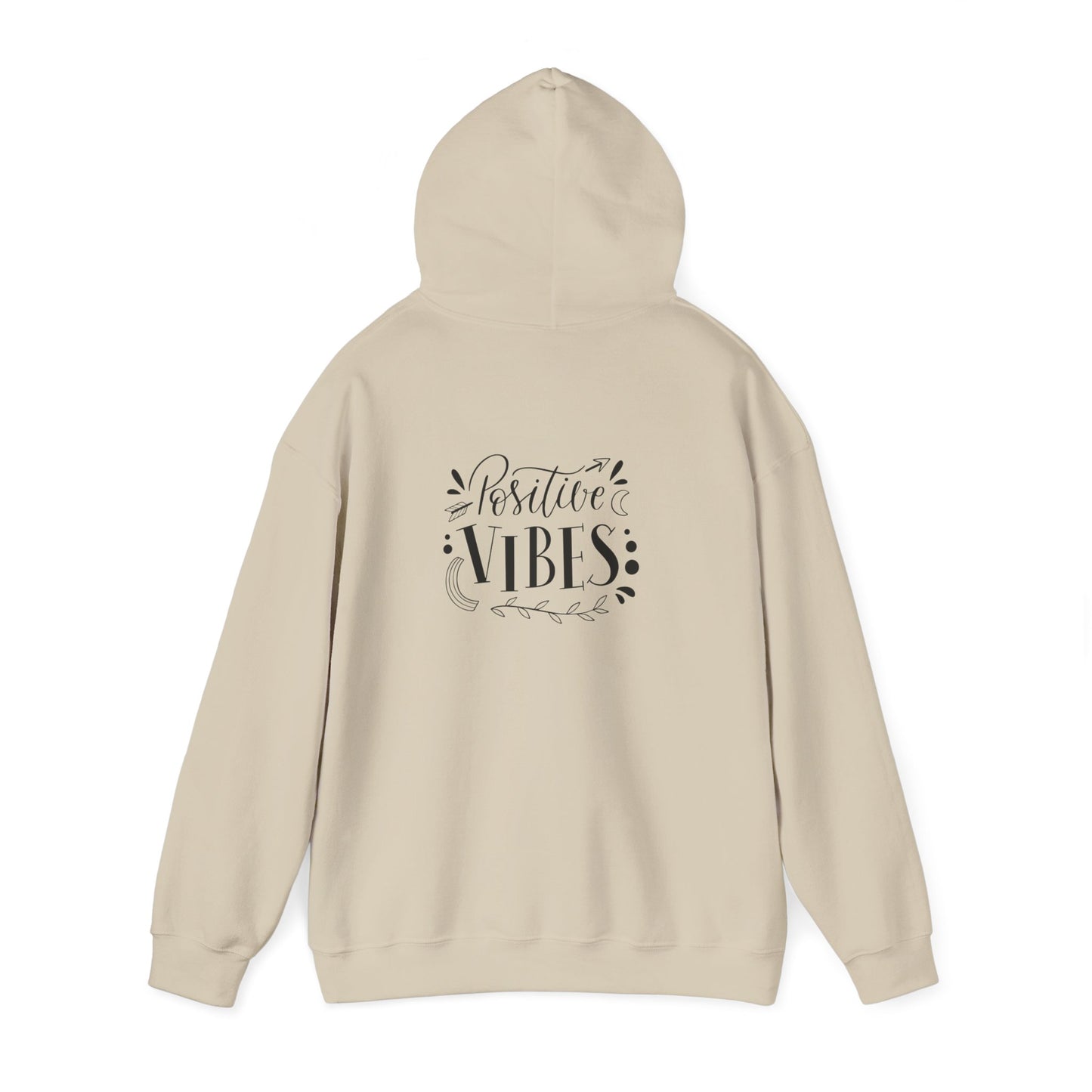 Positive Vibes Hoodie – Sweat à Capuche Unisexe Tendance & Confortable