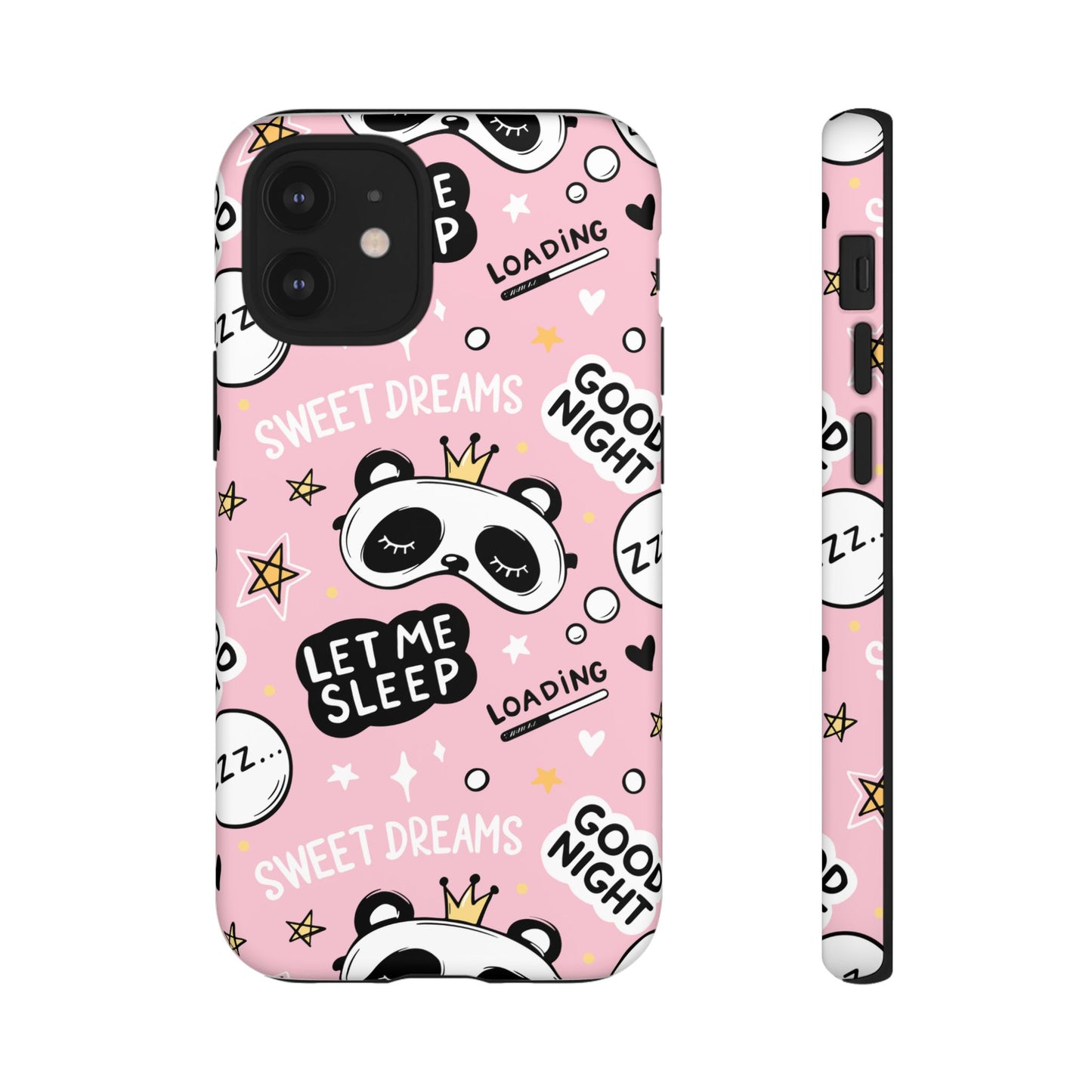 Cute Panda Phone Case | Let Me Sleep Design | Nighttime Gift, Phone Accessory, Sweet Dreams, Sleep Lovers, Fun Decor