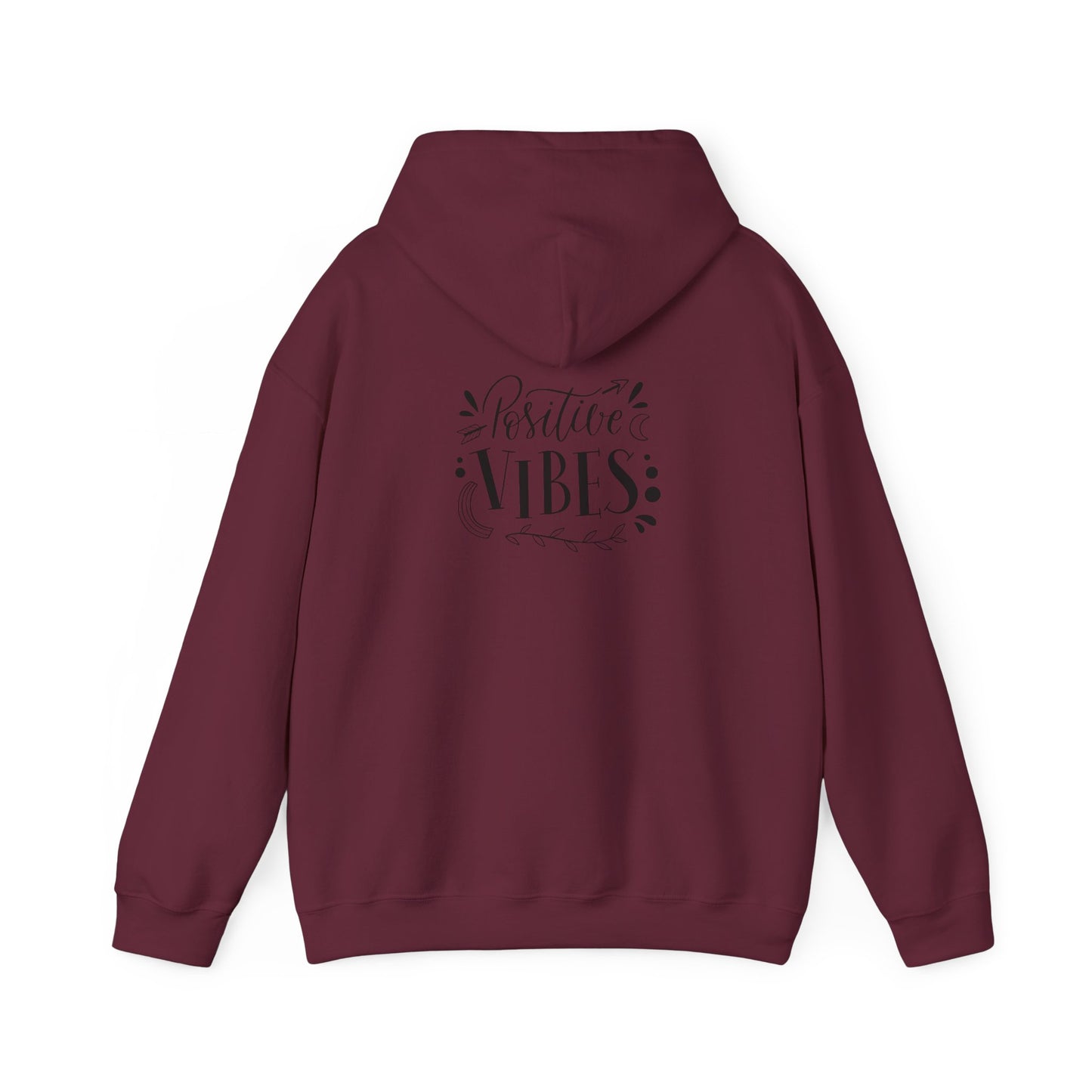 Positive Vibes Hoodie – Sweat à Capuche Unisexe Tendance & Confortable
