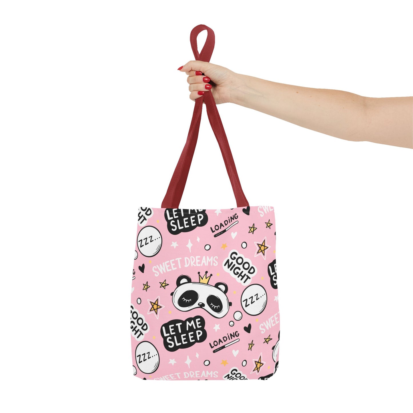 Sweet Dreams Panda Tote Bag – Collection Elegance Bags