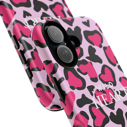 Heart Print Tough Phone Case – Collection Elegance Cover