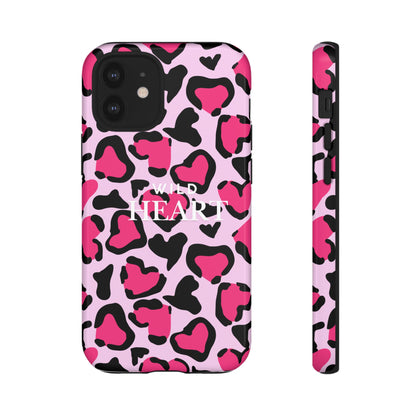 Heart Print Tough Phone Case – Collection Elegance Cover