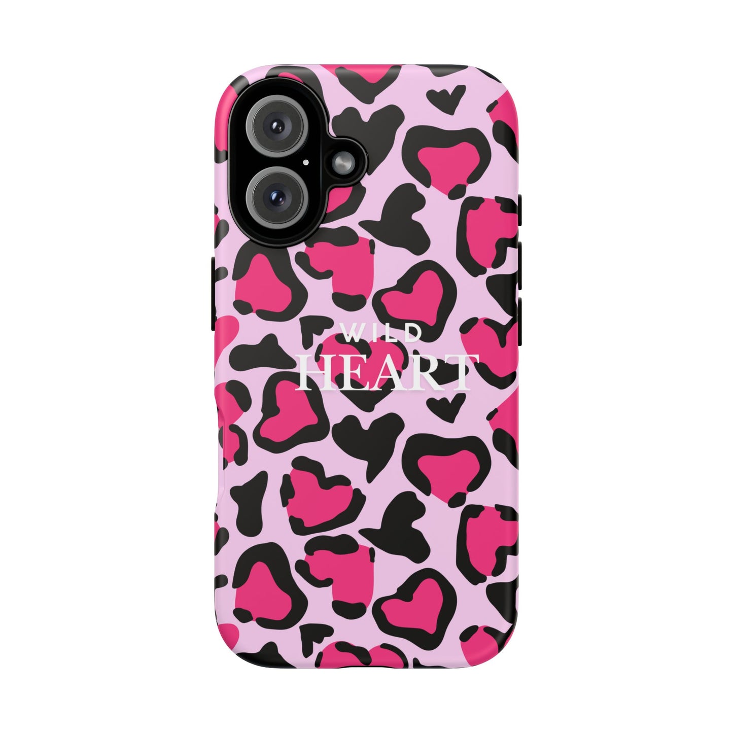 Heart Print Tough Phone Case – Collection Elegance Cover