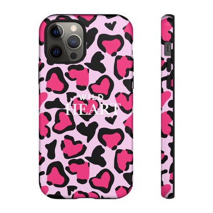 Heart Print Tough Phone Case – Collection Elegance Cover