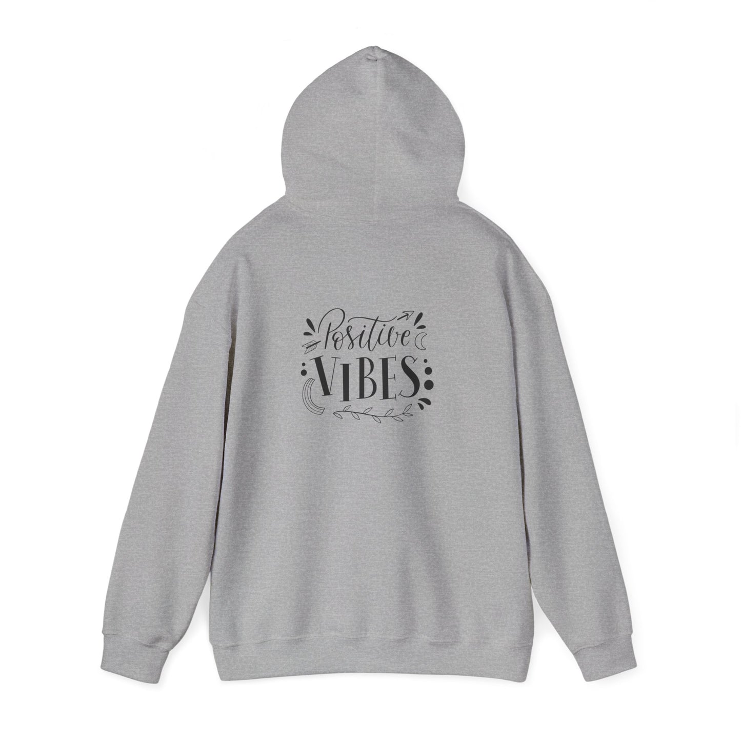 Positive Vibes Hoodie – Sweat à Capuche Unisexe Tendance & Confortable