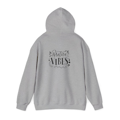 Positive Vibes Hoodie – Sweat à Capuche Unisexe Tendance & Confortable