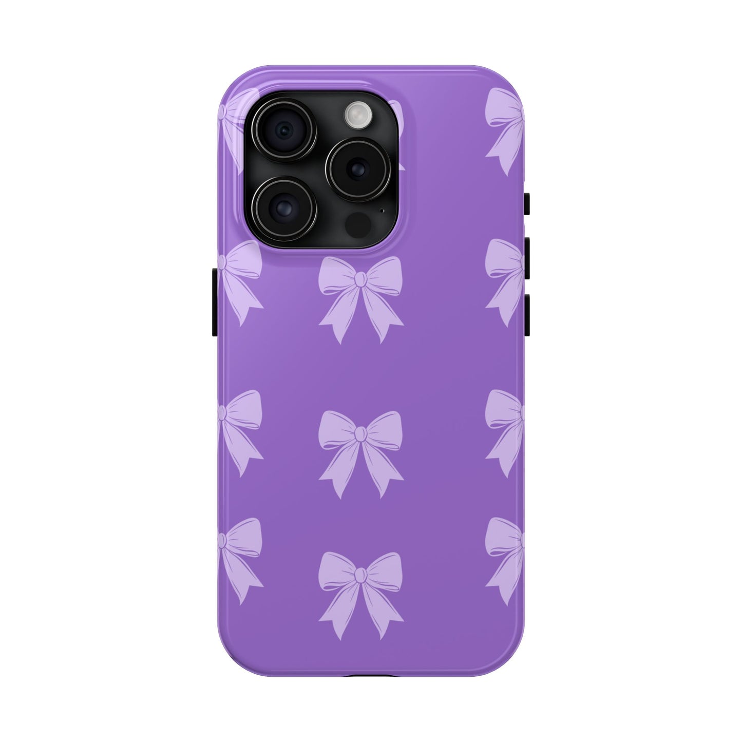 Coque téléphone Violet Ribbons – Collection Elegance Cover