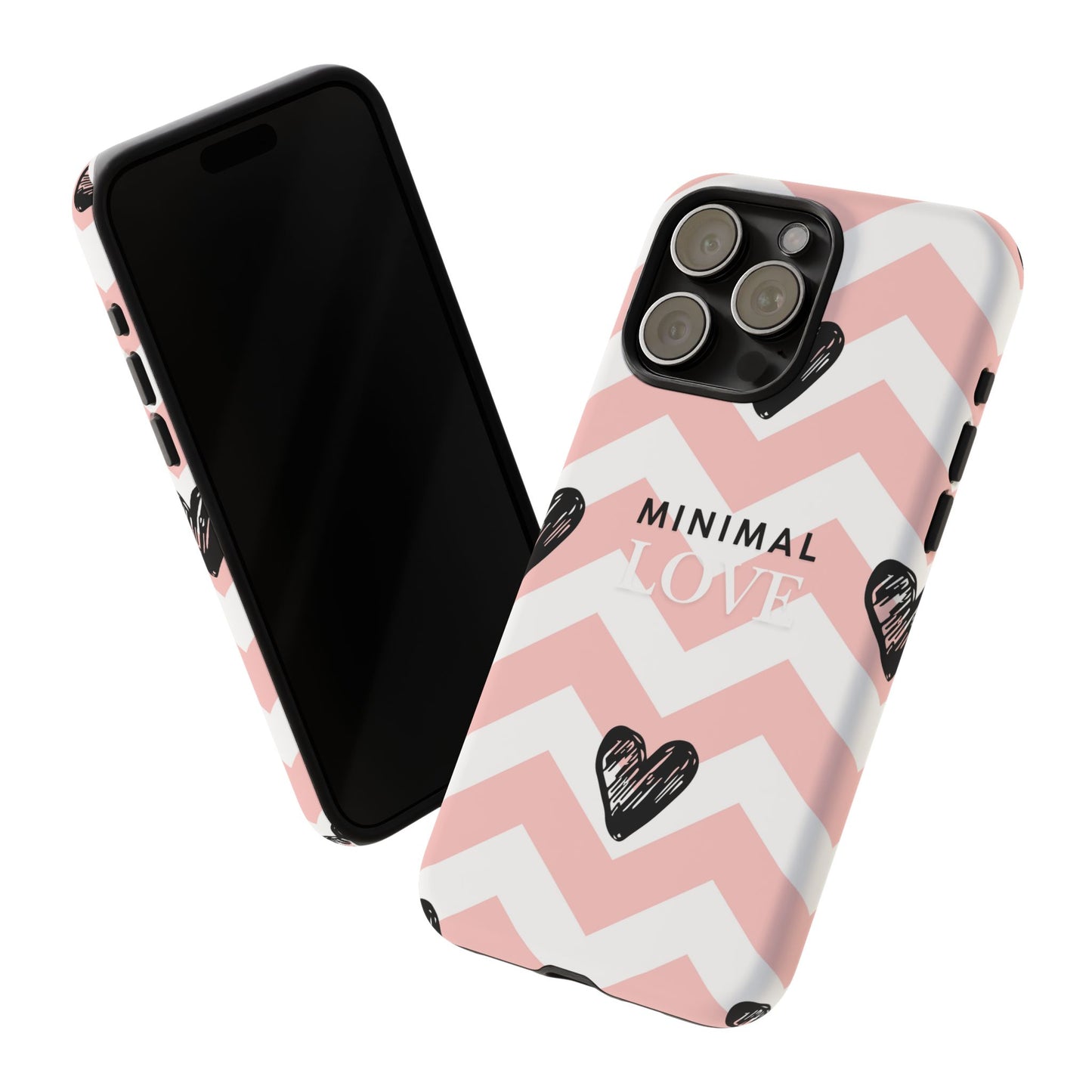 Pink Heart Phone Case – Collection Elegance Cover