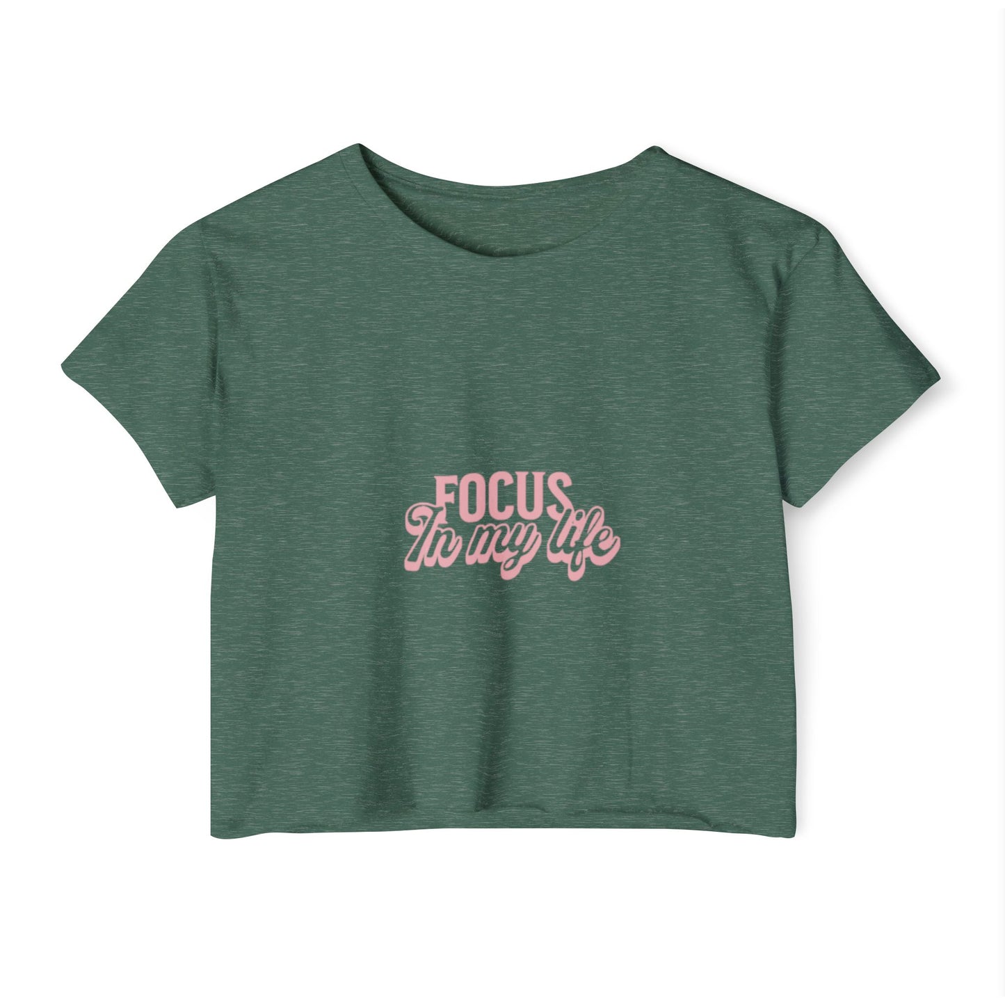 Festival CropFestival Crop Top – Focus In My Life | T-shirt Femme