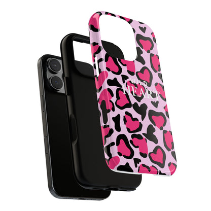 Heart Print Tough Phone Case – Collection Elegance Cover