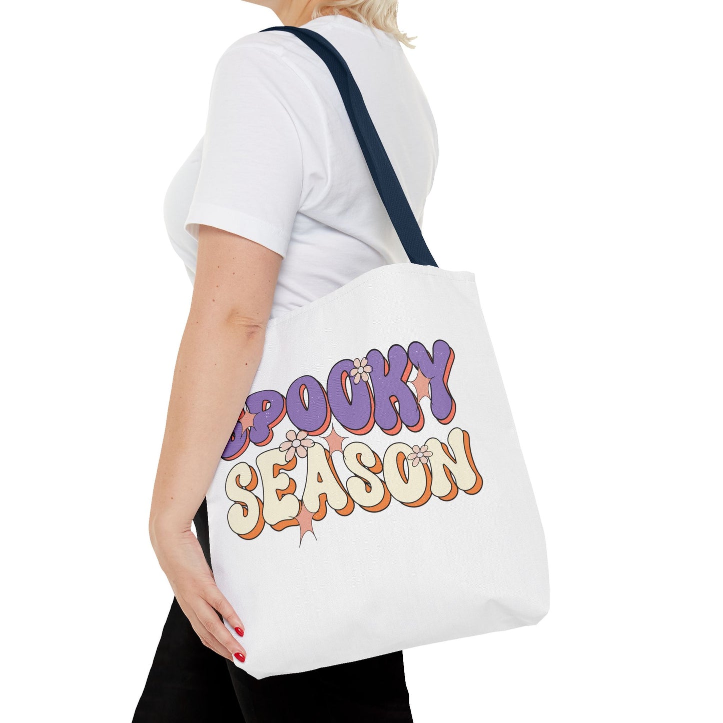 Spooky Season Tote Bag – Sac fourre-tout tendance pour l’automne et Halloween
