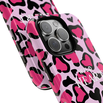 Heart Print Tough Phone Case – Collection Elegance Cover