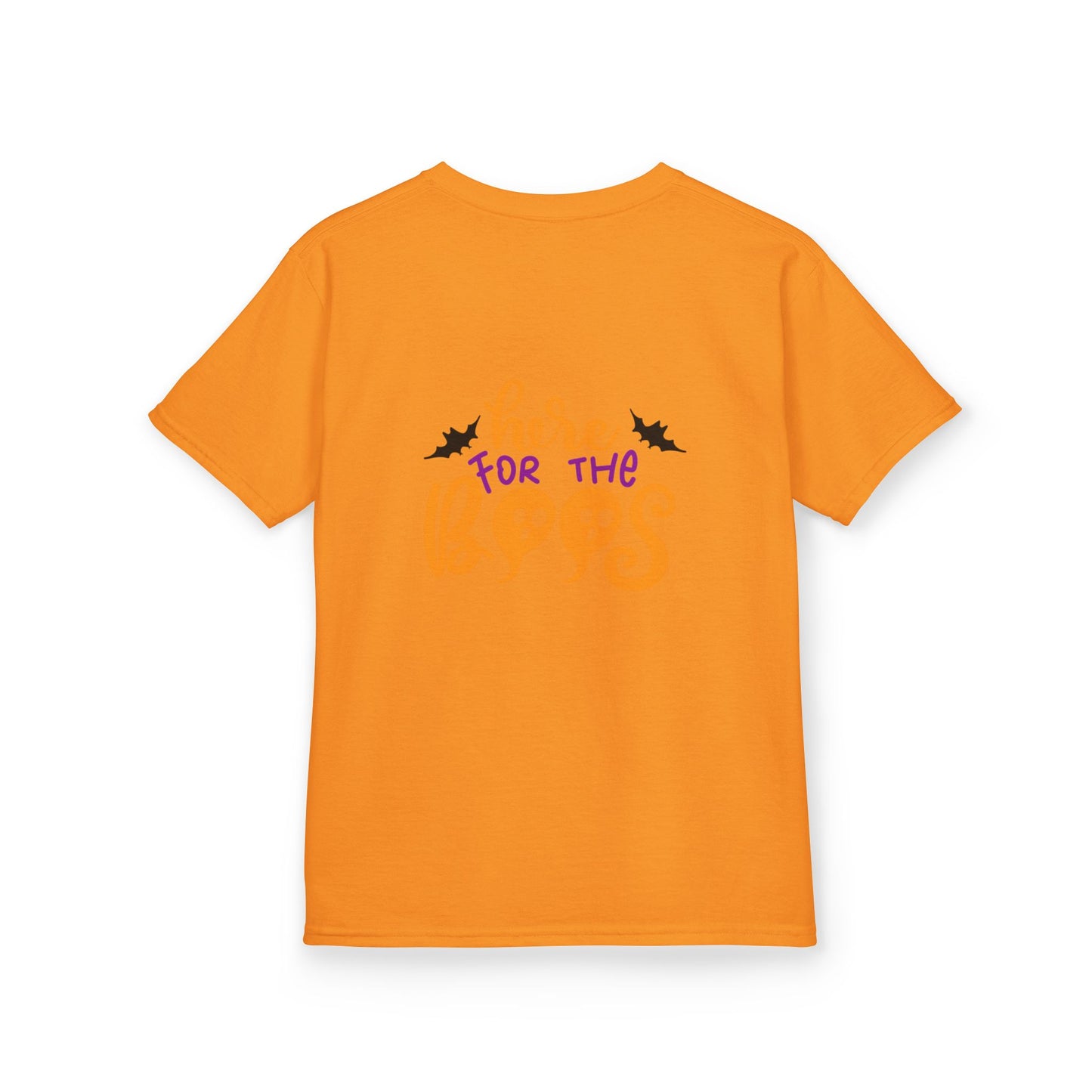 Halloween Kids Tee – "Here for the Boos" | Collection Elegance Wear Kids