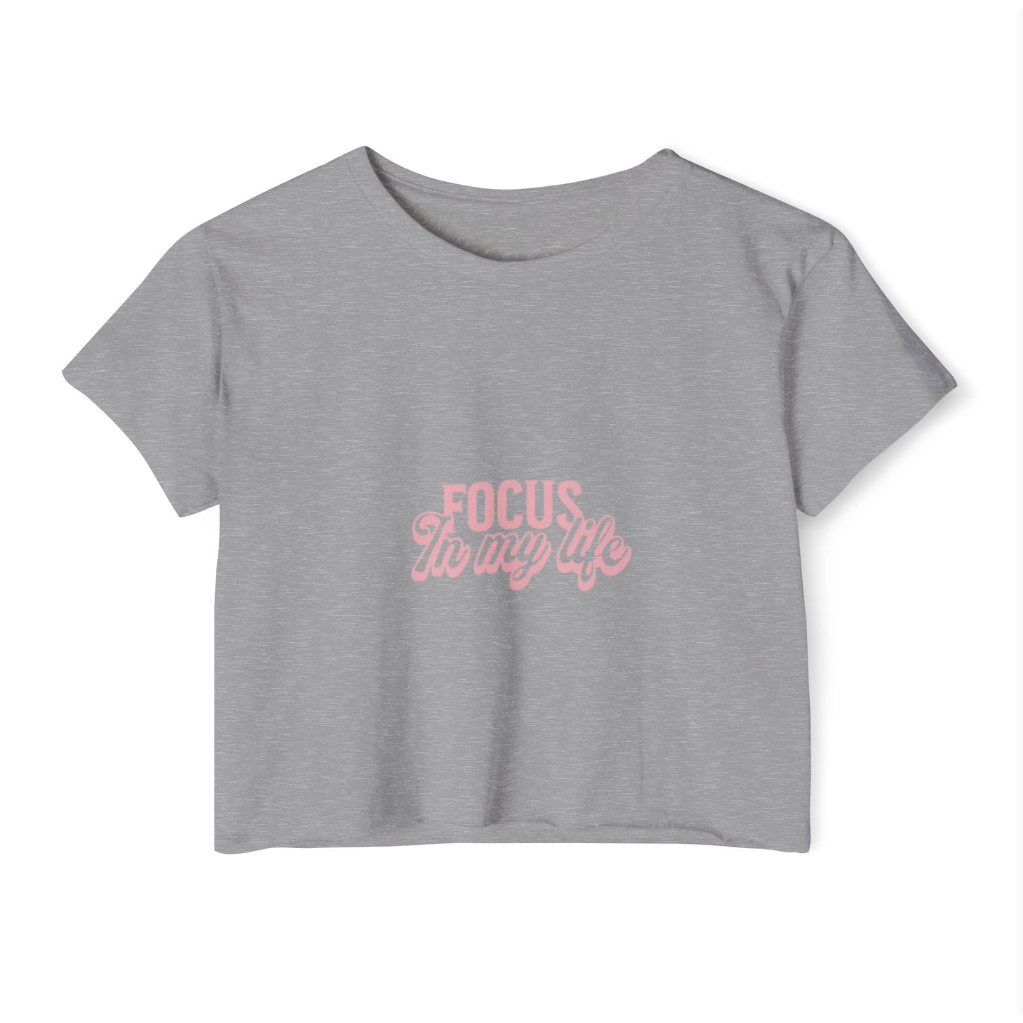 Festival CropFestival Crop Top – Focus In My Life | T-shirt Femme