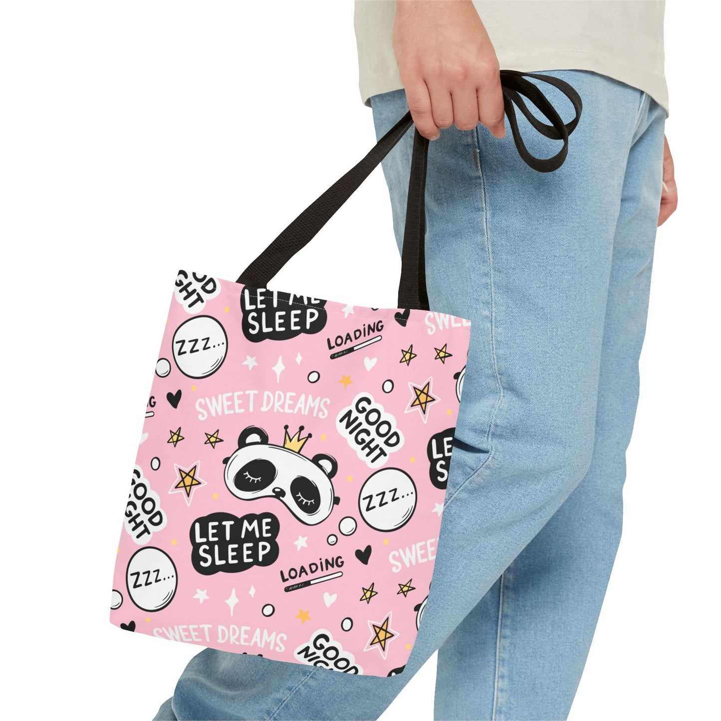 Sweet Dreams Panda Tote Bag – Collection Elegance Bags