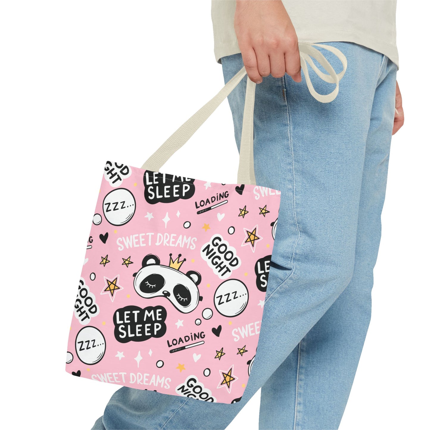 Sweet Dreams Panda Tote Bag – Collection Elegance Bags